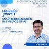 “Emerging Threats & Countermeasures in the Age of AI”: Lecture series of the “85 Exceptionally Fabulous Years of CET”