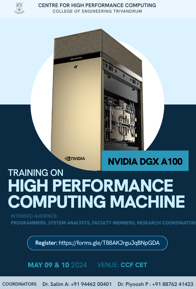 Training program on High Performance Computing