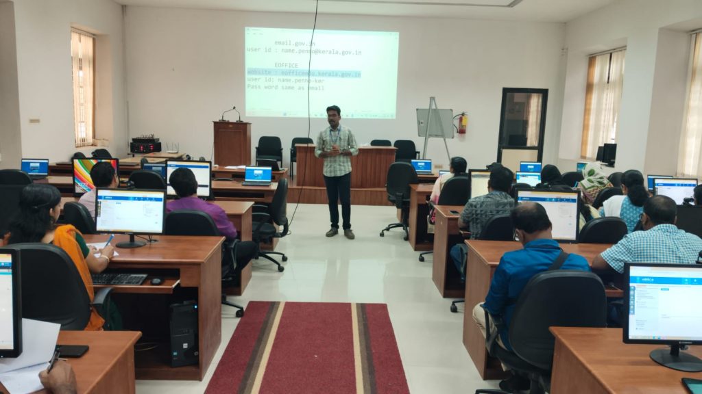 e-Office:- Training on Administration and Management of Digital Filing System